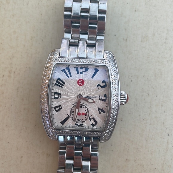 Michele Urban Diamond Bezel Watch authentic - Picture 2 of 10